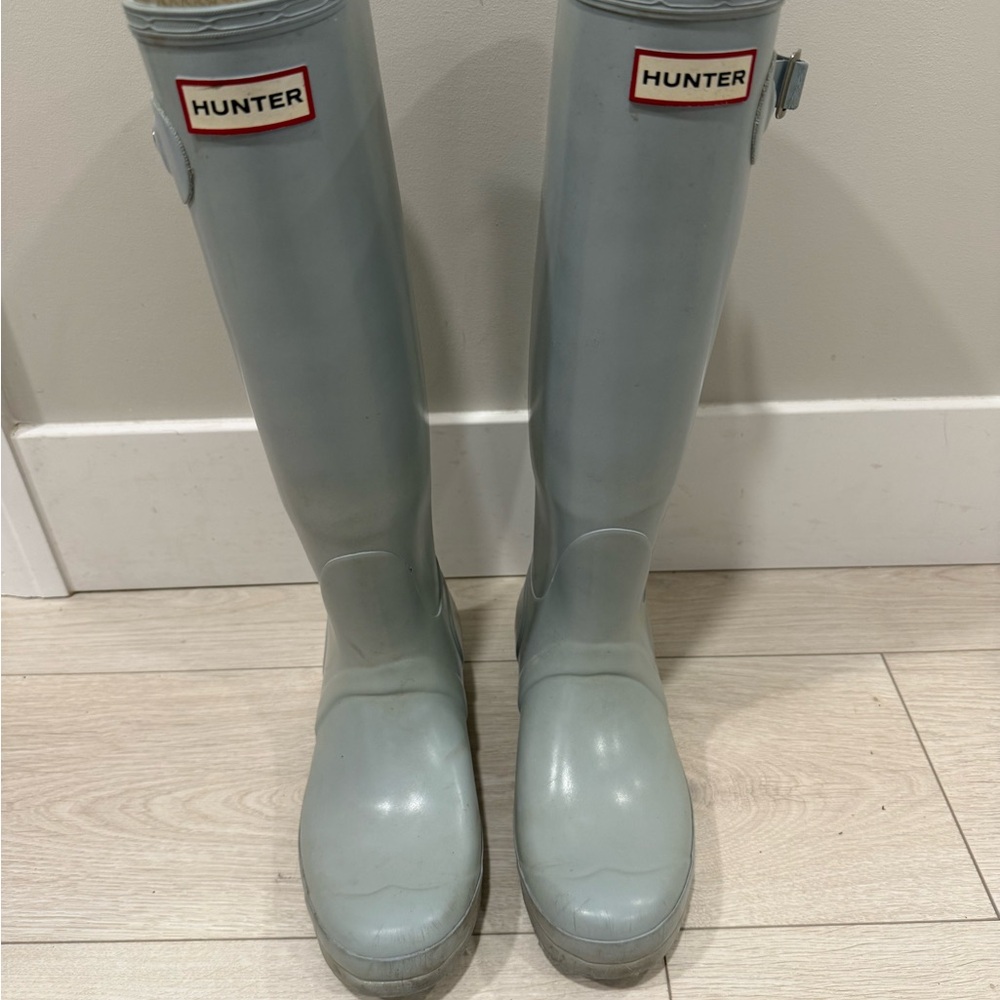 Hunter Rain Boots Tall, Size 7